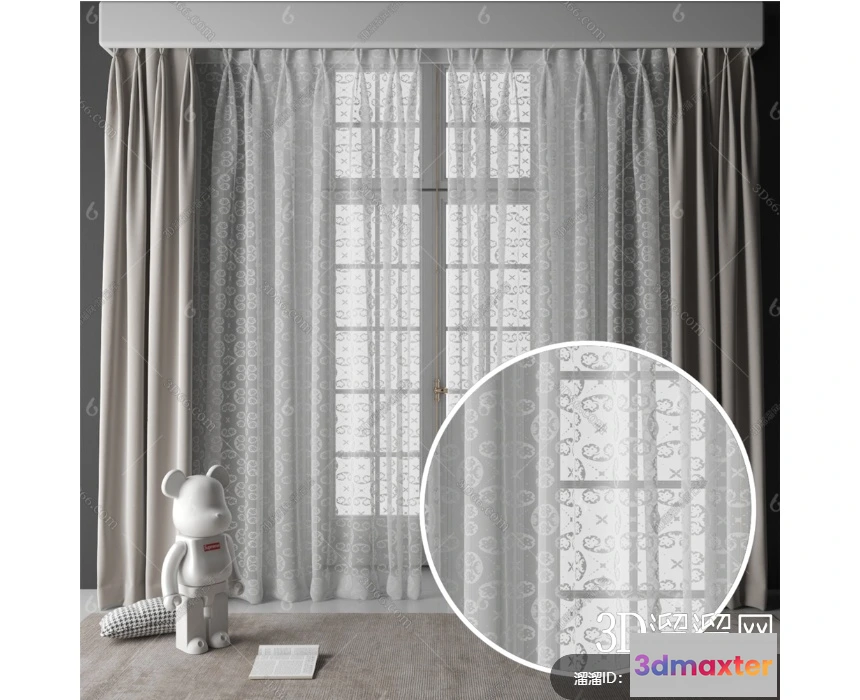 1152190 - MATERIAL - TEXTURES - VEIL FOR CURTAIN - 0078