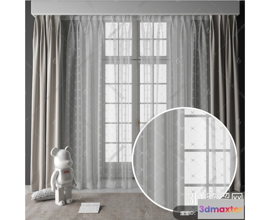 1152206 - MATERIAL - TEXTURES - VEIL FOR CURTAIN - 0086