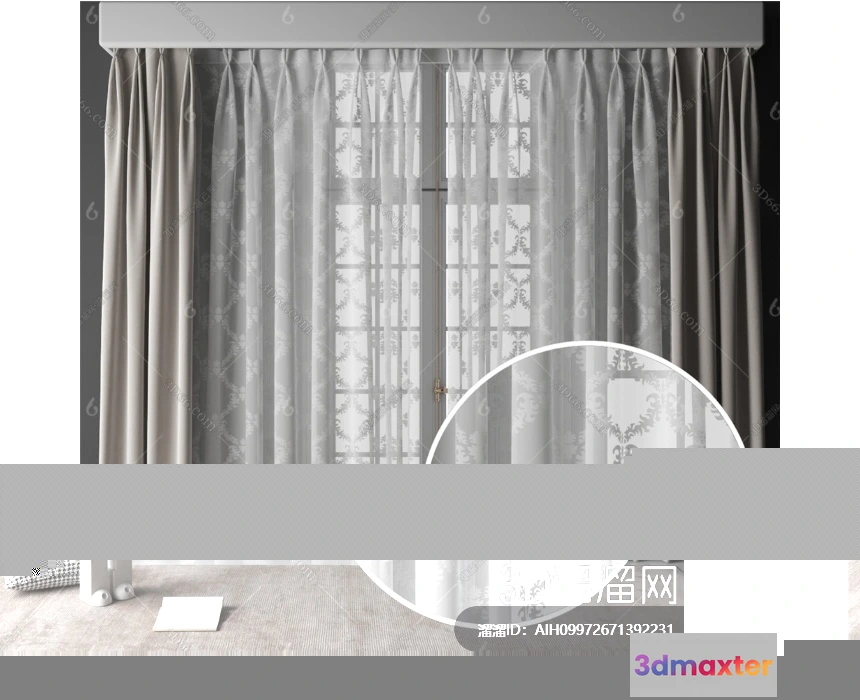 1152214 - MATERIAL - TEXTURES - VEIL FOR CURTAIN - 0090