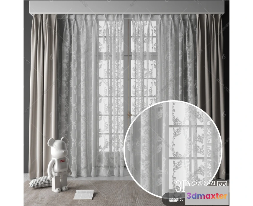 1152220 - MATERIAL - TEXTURES - VEIL FOR CURTAIN - 0093