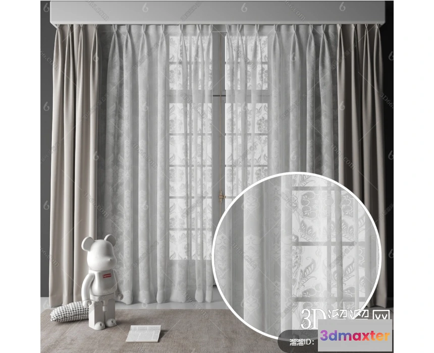 1152236 - MATERIAL - TEXTURES - VEIL FOR CURTAIN - 0101