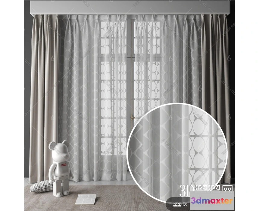 1152256 - MATERIAL - TEXTURES - VEIL FOR CURTAIN - 0111