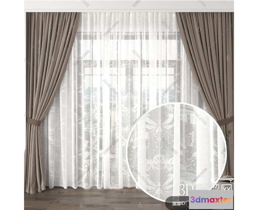 1152260 - MATERIAL - TEXTURES - VEIL FOR CURTAIN - 0113