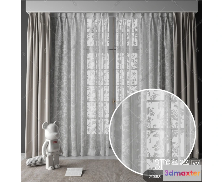 1152290 - MATERIAL - TEXTURES - VEIL FOR CURTAIN - 0128