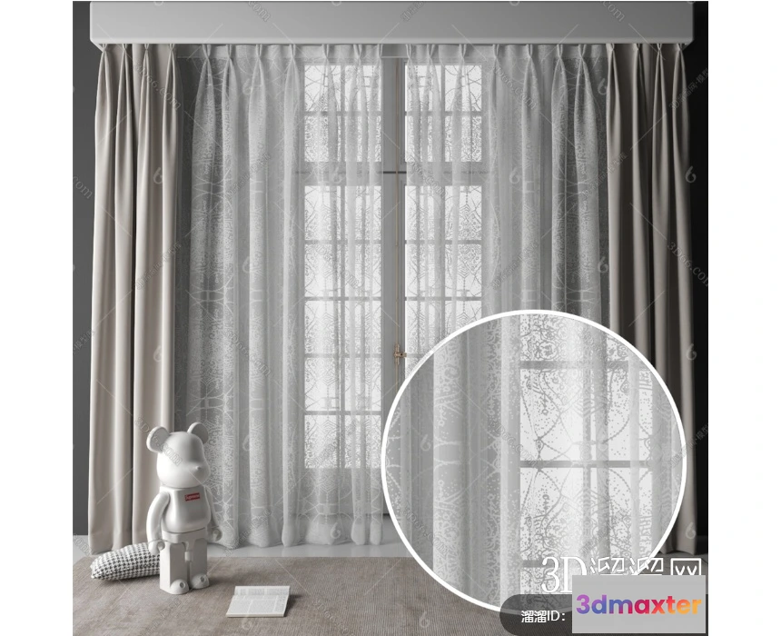 1152292 - MATERIAL - TEXTURES - VEIL FOR CURTAIN - 0129