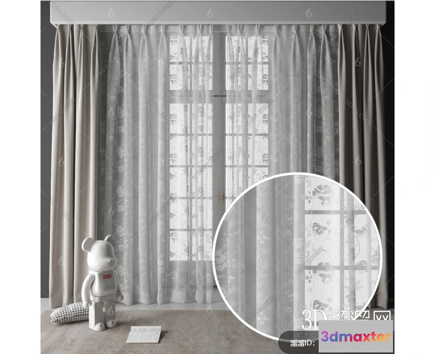 1152300 - MATERIAL - TEXTURES - VEIL FOR CURTAIN - 0133