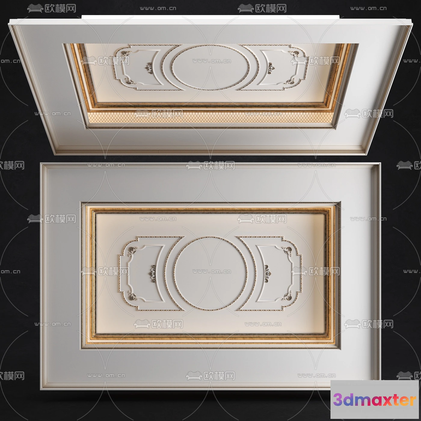 1244024 - DETAIL - CEILING - VRAY  CORONA - 3D MODEL - 3136