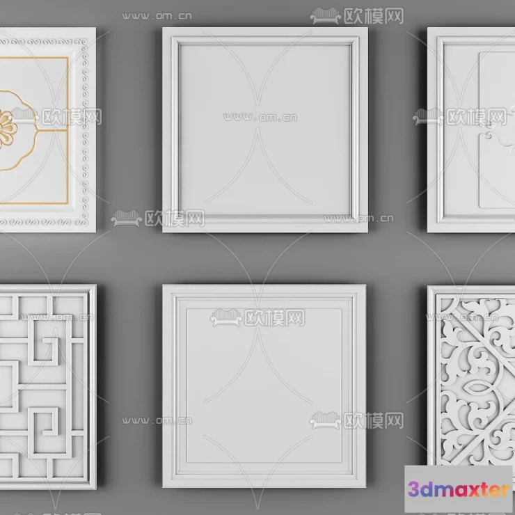 1244026 - DETAIL - CEILING - VRAY  CORONA - 3D MODEL - 3137