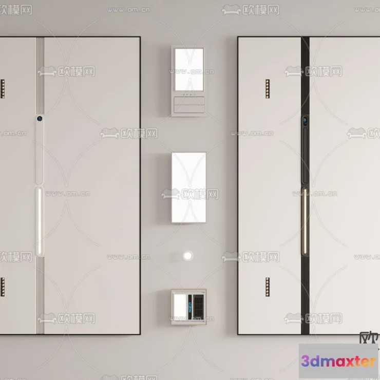 1244060 - DETAIL - CEILING - VRAY  CORONA - 3D MODEL - 3154