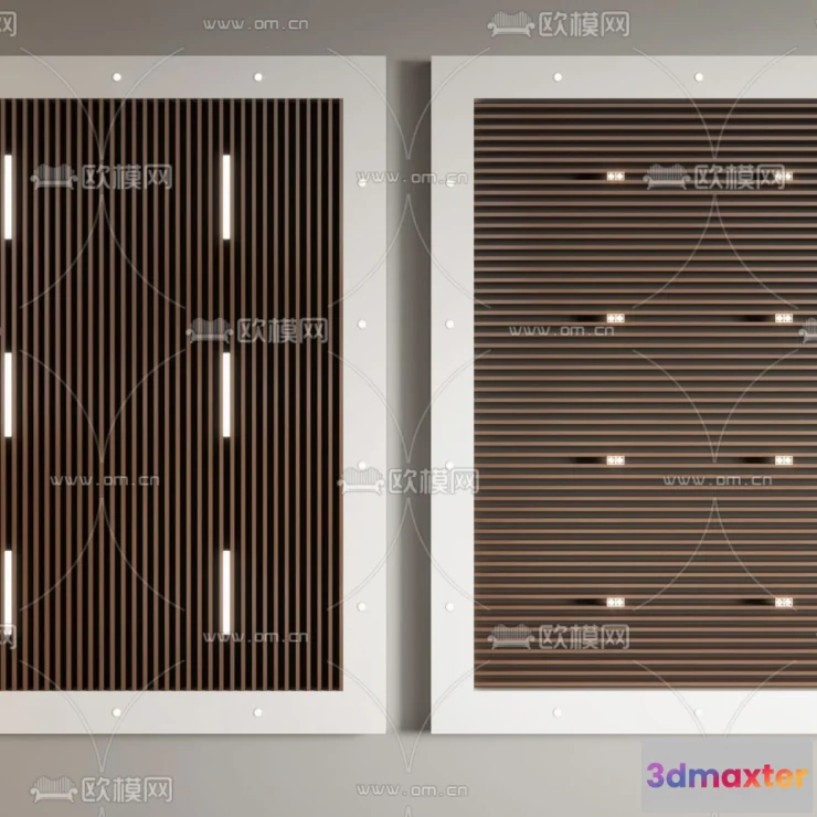 1244072 - DETAIL - CEILING - VRAY  CORONA - 3D MODEL - 3160