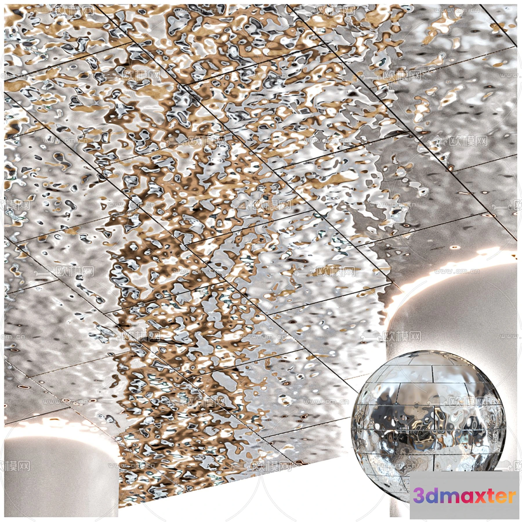 1244086 - DETAIL - CEILING - VRAY  CORONA - 3D MODEL - 3167