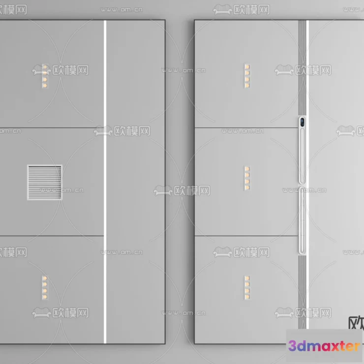 1244088 - DETAIL - CEILING - VRAY  CORONA - 3D MODEL - 3168