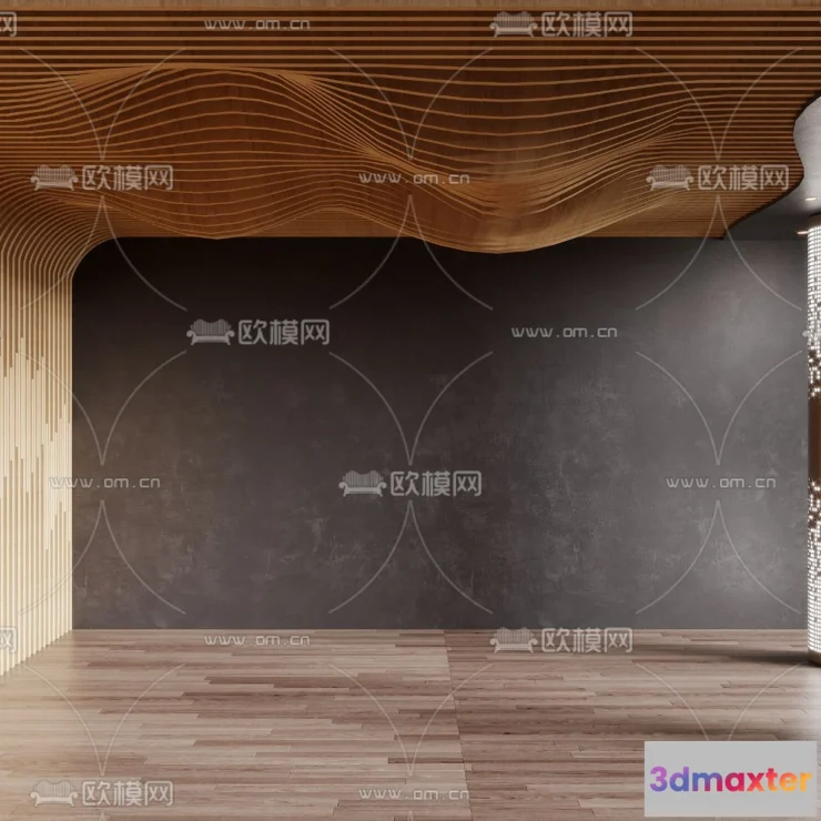 1244124 - DETAIL - CEILING - VRAY  CORONA - 3D MODEL - 3186