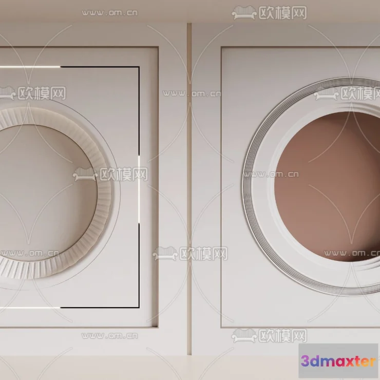 1244132 - DETAIL - CEILING - VRAY  CORONA - 3D MODEL - 3190