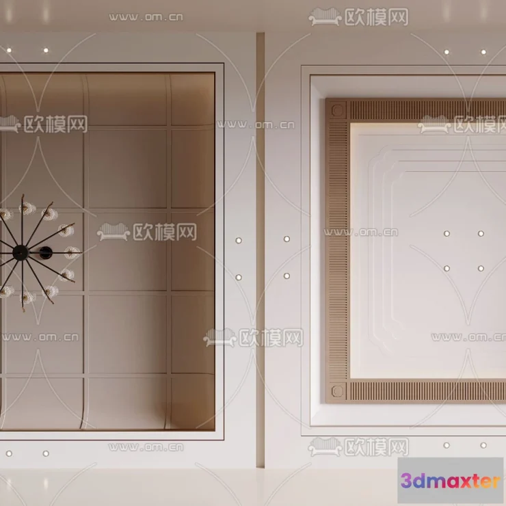 1244134 - DETAIL - CEILING - CORONA - 3D MODEL - 3191