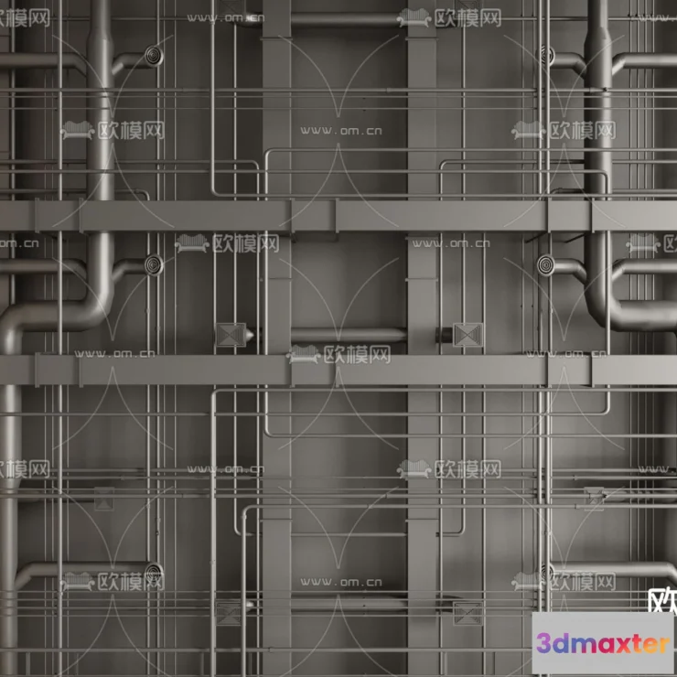 1244156 - DETAIL - CEILING - VRAY  CORONA - 3D MODEL - 3202