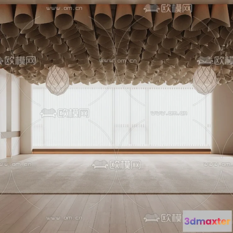 1244166 - DETAIL - CEILING - CORONA - 3D MODEL - 3207