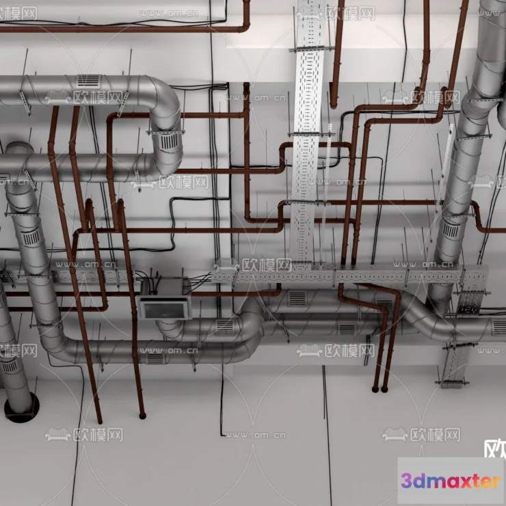 1244178 - DETAIL - CEILING - VRAY  CORONA - 3D MODEL - 3213