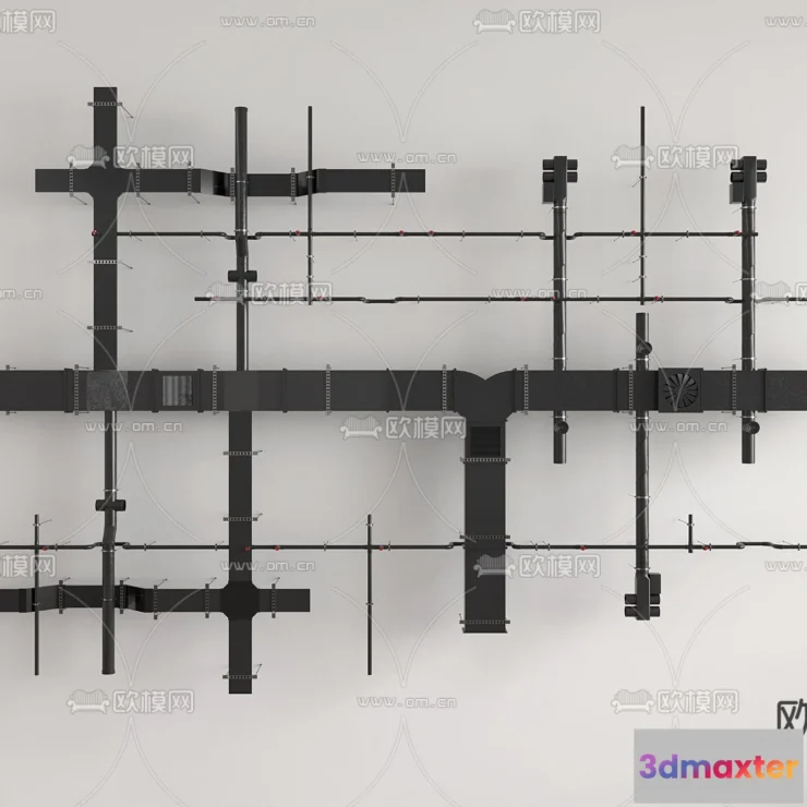 1244188 - DETAIL - CEILING - VRAY  CORONA - 3D MODEL - 3218