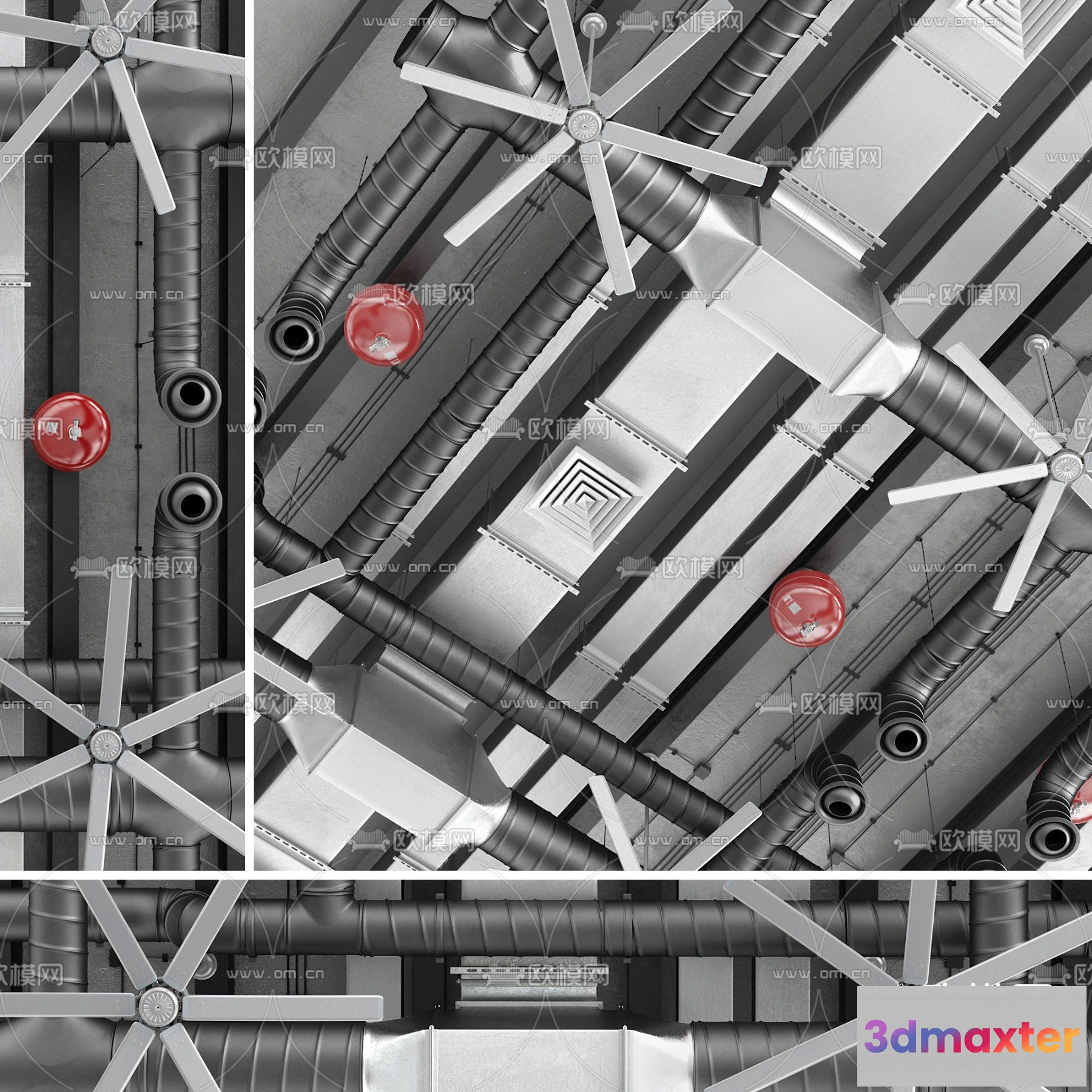 1244214 - DETAIL - CEILING - VRAY  CORONA - 3D MODEL - 3231