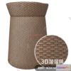 1145812 - MATERIAL - TEXTURES - RATTAN - 0312