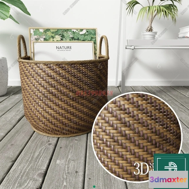 1145990 - MATERIAL - TEXTURES - RATTAN - 0401