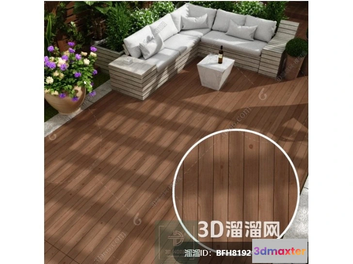 1152424 - MATERIAL - TEXTURES - WOODEN FLOOR FOR EXTERIOR - 0061