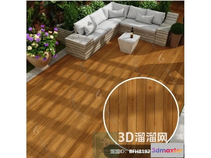 1152430 - MATERIAL - TEXTURES - WOODEN FLOOR FOR EXTERIOR - 0064