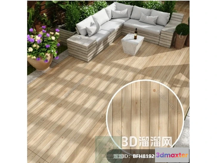 1152436 - MATERIAL - TEXTURES - WOODEN FLOOR FOR EXTERIOR - 0067