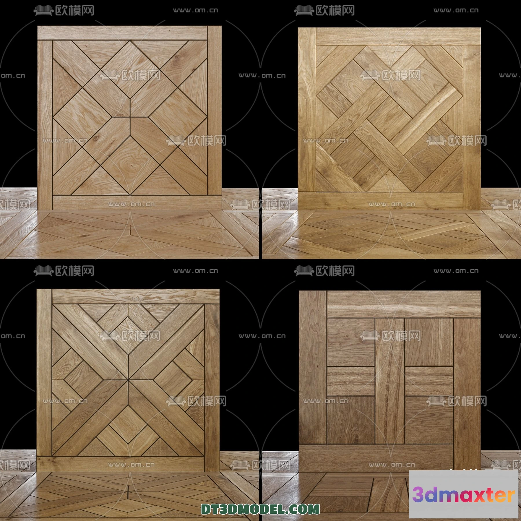 1243756 - MATERIAL - WOODEN FLOOR - CORONA - 3D MODEL - 3002
