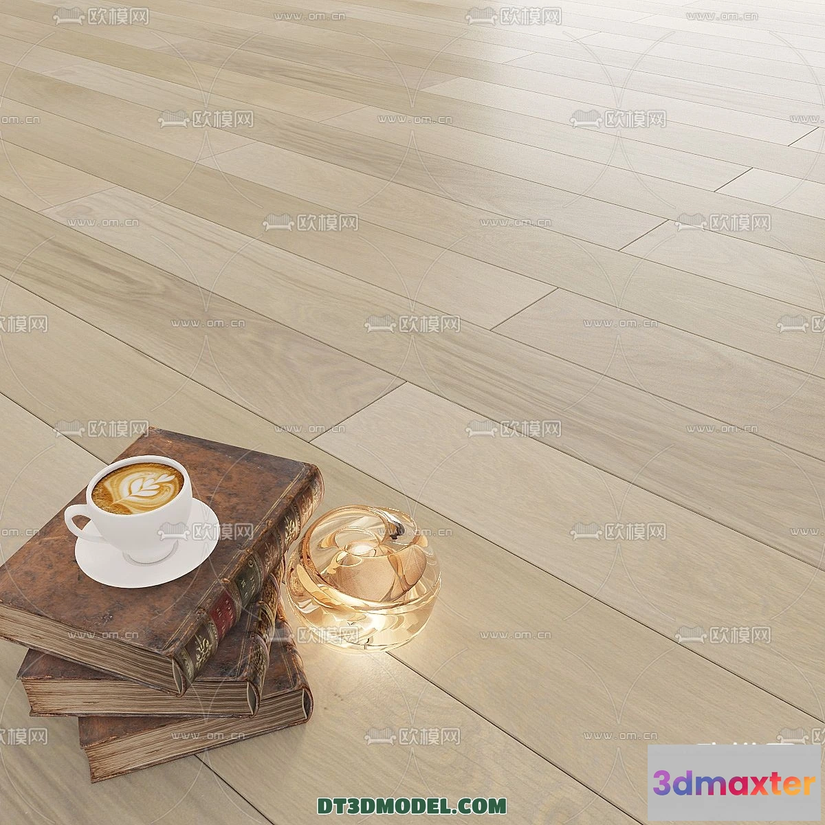 1243758 - MATERIAL - WOODEN FLOOR - VRAY  CORONA - 3D MODEL - 3003
