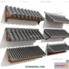 1358257 - Tile Roof 3D Models - Chinese Style - 060 3D Max