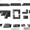 1389571 - Tile Roof 3D Models - Chinese Style - 030 3D Max