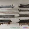 1389902 - Tile Roof 3D Models - Chinese Style - 035 3D Max