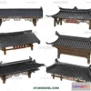 1391276 - Tile Roof 3D Models - Chinese Style - 056 3D Max