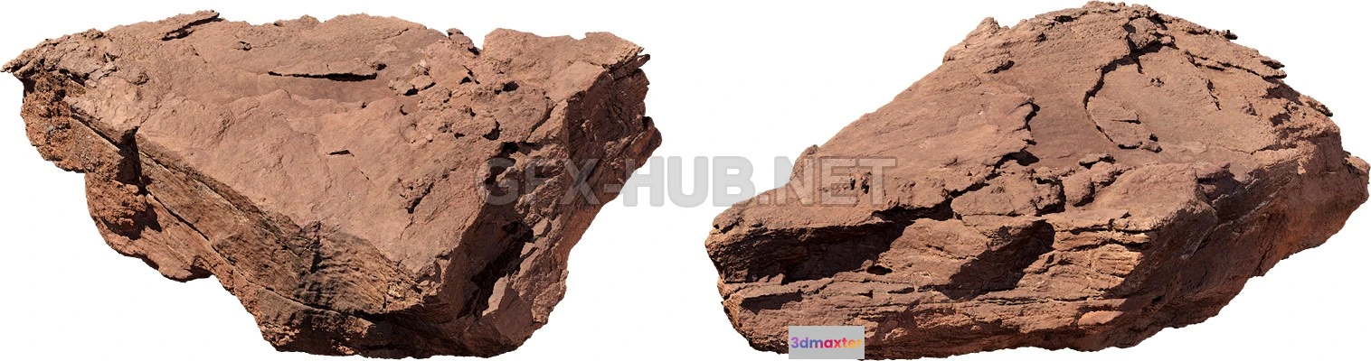 1181324 - NATURE ROCK - STONE - 3D Model - 002