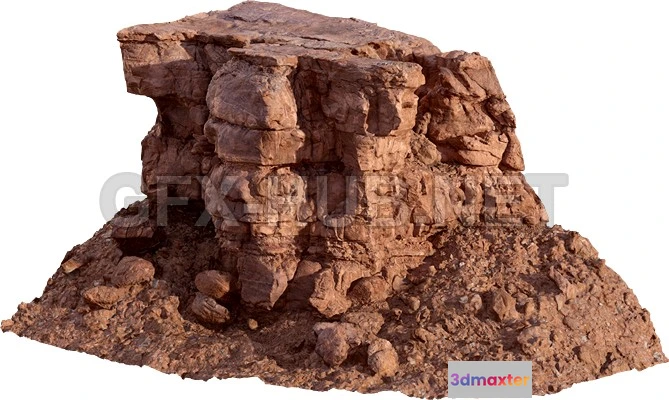 1181328 - NATURE ROCK - STONE - 3D Model - 004