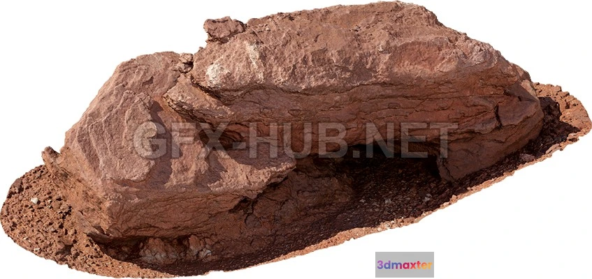 1181334 - NATURE ROCK - STONE - 3D Model - 007