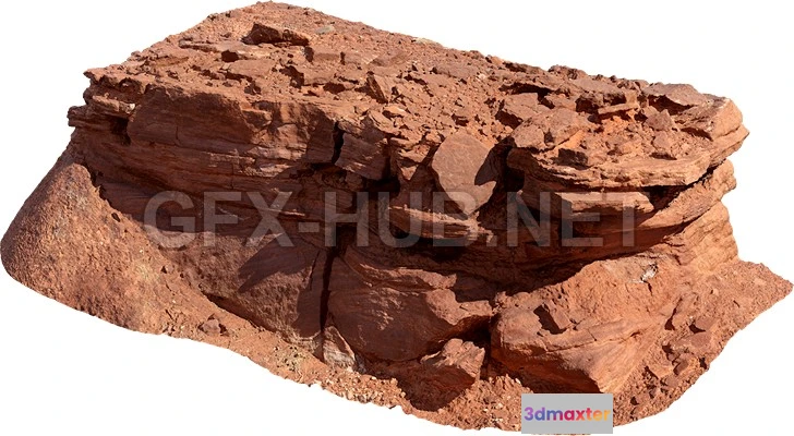 1181366 - NATURE ROCK - STONE - 3D Model - 023
