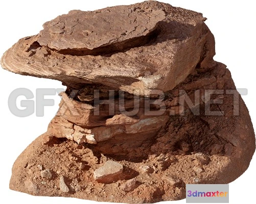 1181368 - NATURE ROCK - STONE - 3D Model - 024