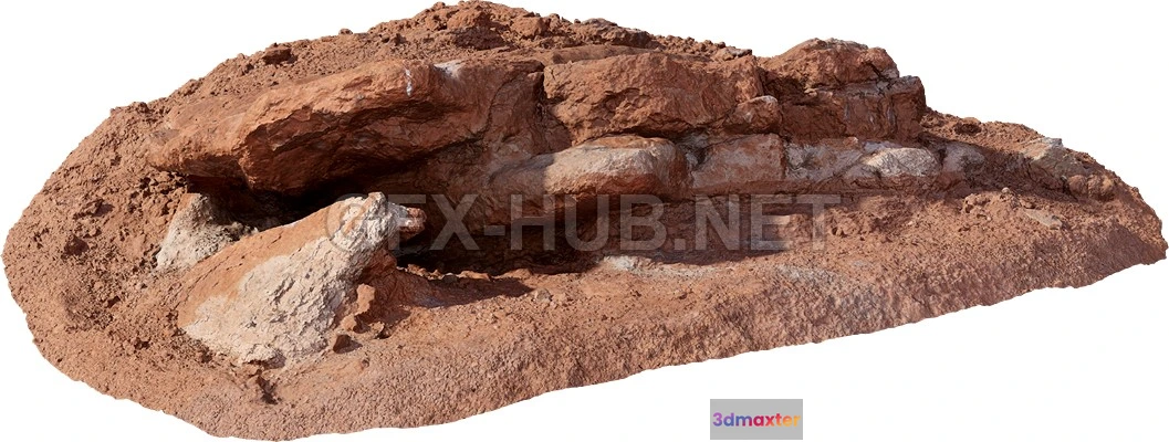 1181416 - NATURE ROCK - STONE - 3D Model - 048