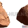 1181434 - NATURE ROCK - STONE - 3D Model - 057