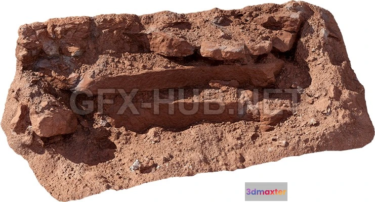 1181442 - NATURE ROCK - STONE - 3D Model - 061