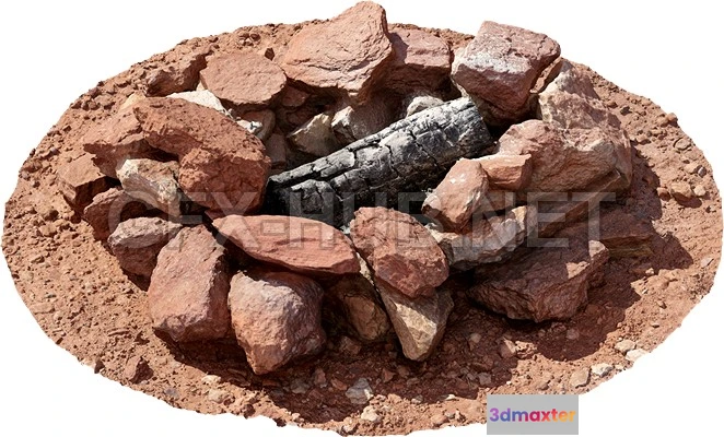 1181448 - NATURE ROCK - STONE - 3D Model - 064
