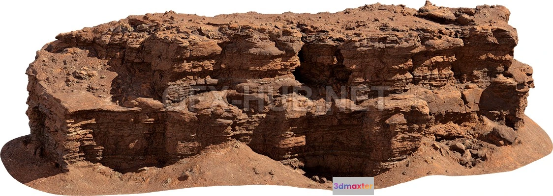 1181460 - NATURE ROCK - STONE - 3D Model - 070