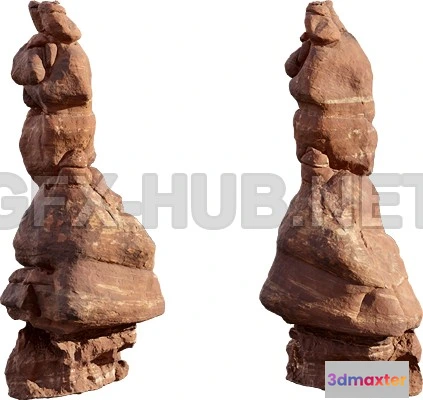 1181496 - NATURE ROCK - STONE - 3D Model - 088