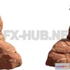 1181504 - NATURE ROCK - STONE - 3D Model - 092