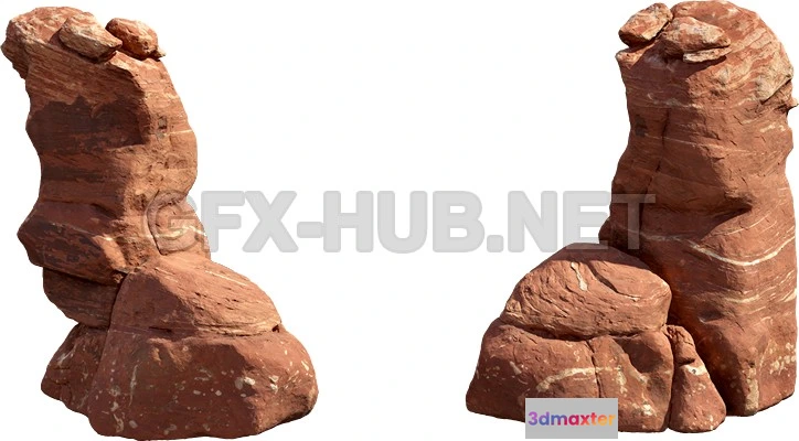 1181504 - NATURE ROCK - STONE - 3D Model - 092