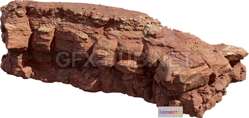 1181510 - NATURE ROCK - STONE - 3D Model - 095