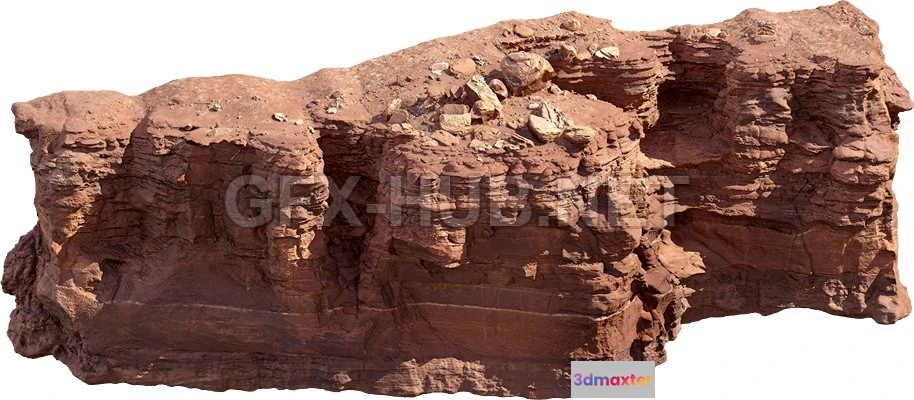 1181514 - NATURE ROCK - STONE - 3D Model - 097